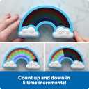 Learning Resources Rainbow Visual Timer - Time Management for Children, Audio and Visual Alarms, Schedule for Kids, Social Emotional Learning Skills, Countdown for Teachers, Classroom Must Haves