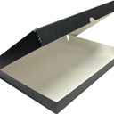 Lineco Clamshell Archival Storage Box, 13.5x19.5x1.75 Inch, Black