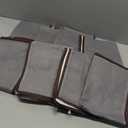 Lifewit 8 Pack Clothes Storage Bag, Foldable Storage Bin Closet Organizer with Reinforced Handle, Sturdy Fabric Blanket Storage with Clear Window, Storage Containers for Clothing, Bedding, Gray