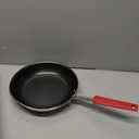 Tramontina Professional 10-Inch Non Stick Frying Pan, Heavy-Gauge Aluminum Skillet with Reinforced Nonstick Coating, Red Handle, Dishwasher and Oven Safe
