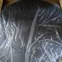 Fire Pit Lid 25.6"-Heavy-Duty Metal Cover with Handle,All-Season Protection