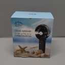 HandFan 5200mAh Upgraded Personal Misting Fan, Rechargeable Handheld Mister Fan, Spray Water Mist Fans, Portable Cooling AC, Electric Mini Hand Fans for Beach Travel Outdoors(Black)