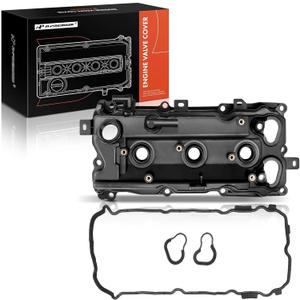 A-Premium Front Engine Valve Cover with Gasket Compatible with Nissan Altima 2015-2017, Maxima 2009-2017, Murano 2015-2017, Pathfinder 2015-2016, Infiniti QX60 2015-2017, V6 3.5L, Replace # 132649N00B