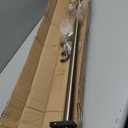 Heavy Duty Curtain Rods,1 1/4" Large Diameter Premium Nonadjustable Curtain Rod,48in/4ft Custom Window Treatment Rods with Durable Aluminum Brackets and End Caps,Antique Bronze Finish