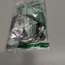 Wired Earbuds with Microphone, In-Ear Headphones, 3.5mm Jack, High Definition Sound, Secure Fit, 4.2 ft Cable, S/M/L Ear Tips, Black