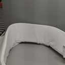 HOMBYS Wedge Pillow Headboard for Bed Gap,Foldable Bed Wedge Gap Filler King Size,Matterss Gap Filler,Multi Functional Bed Crack Pillow, Fill The Gap (0-7") Between Your Headboard and Mattress,White