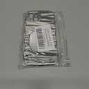 Compatible with iPhone 13 Wave Case with Makeup Mirror, Curly Frame Wave Shape Aesthetic Design Cases Soft Silicone Cute Shockproof Girly Cover Women Girls, Silver(6.1 inches)