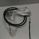 50 Inch Upgraded Hydraulic Brake Master Cylinder Caliper System with Brake Pads for 97cc 2.8HP Baja DoodleBug Dirt Bug DB30 Blitz Mini Bike Mini Moto On Left 7/8" Handlebars Parts (BLACK)