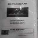 68 Inch Electric Fireplace Insert Ultra-Thin - Recessed & Wall-Mounted Fireplace Heater with Thermostat, Adjustable Flame, Remote Control - Linear with Timer, Touch Screen, 750/1500W