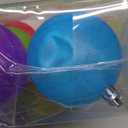 6 PCS 3.15 Inch Large Neon Color Christmas Ball Ornaments Living Room Garden, Shatterproof Christmas Tree Ornament Set Large Ball Pendant for Xmas Party Supplies