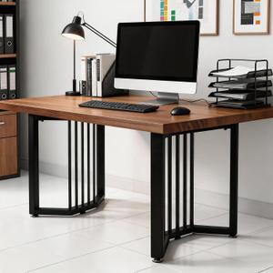 28 Inch Metal Table Legs, 2 Pack Heavy Duty Steel Base, 900 lbs Capacity