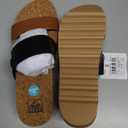 Reef Women's Cushion Vista Hi Platform Sandal (9, Black Duo)