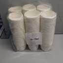 Stockroom Plus 200-Pack Paper Ice Cream Cups - Bulk 8 oz - Disposable Ice Cream Bowls Bulk or Parties - White Ice Cream Cups Disposable