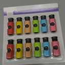 AmoreAngel Crafts 12 Pack Bread Bag ClipsSqueeze Lock Food Bag Clips, Plastic Sealing Clip for Bread, Snacks, Chips 6 Color, Easy Grip, Airtight Seal