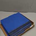 Universal UNV10301 Bright Colored 2-Divider Letter Size Pressboard Classification Folders - Cobalt Blue (10/Box)