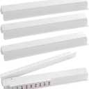 Acrylic Mahjong Racks with Magnetic Pushers (White, 20)
