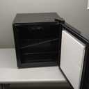 50 Cans Beverage Refrigerator Cooler, 1.3 Cu. ft Mini Fridge Countertop Drink Cooler with Glass Door for Beer, Soda, Adjustable Digital Temperature Control for Home Dorm Bar, Black