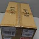 Yunnix Pendant Lights Kitchen Island, Pendant Light Fixtures, Modern Black Globe Glass Pendant Lighting, Mid Century Chandelier One Light for Bathroom Bedroom Dining Room(Bulb Not Included) (1pack)