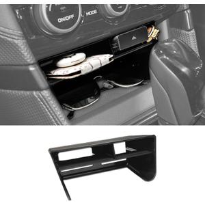 Center Console Organizer Compatible with Subaru Forester 2019 2020 2021 2022 2023 2024 Accessories, Middle Console Storage Box Insert Tray with Charging Hole (NOT for XT or 2025 Models)