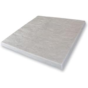 Emsco Group Flat Rock Rain Barrel and AC Unit Paver Patio Pad 24x24 Natural Gray Tile Easy Installation - 6pk Emsco Group Flat Rock Rain Barrel and AC Unit Paver Patio Pad 24x24 Natural Gray Tile Easy Installation - 6pk