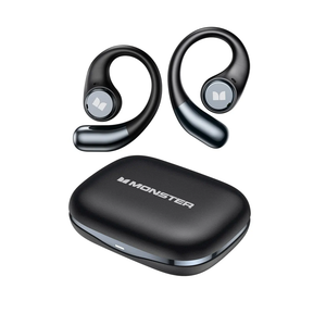 Monster Open Ear AC336 Headphones, Bluetooth 6.0 Wireless Earbuds with Stereo Sound, ENC Clear Call, 21H Playtime, Type-C Charging, Touch Control, IPX6 Waterproof Open Ear Earbuds for Sports Fitness