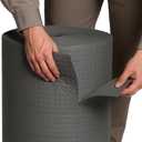 SmoothNovelty 30" W x 150' l Oil Absorbent Mat Roll Oil Pads Absorbs up to 40.2 Gallons Heavyweight Mat Roll for Protecting Home Garage Basement(Gray)