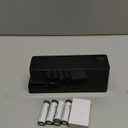 Amazon Basics Electric Automatic Stapler for Desk, 25 Sheet Capacity, No Jam Technology, Adjustable Staple Placement, Battery or AC Powered, Black