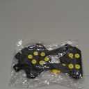 Aliglow Ice Snow Grips Over Shoe/Boot Traction Cleat Spikes Anti Slip Footwear (Small (3-5MEN/ 5-7WOMEN))