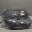 INVENHO Large Dog Bed for Large Medium Small Dogs, Rectangle Washable Orthopedic Dog Bed, Soft Calming Sleeping Puppy Bed Durable Pet Cuddler with Anti-Slip Bottom L(30"x24"x9") (Grey)