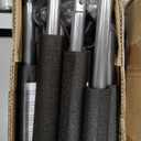 Universal Trampoline Poles, Replacement Poles with Clamp and Hardware, with Enclosure Pole Connecters, Screws and Bolts, Pole Caps, Fits Most Straight Poles Trampoline