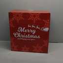 2 PCS Big 17.5" H Real Velvet Artificial Poinsettia Paper Pot w 7 Big Flower Heads (@ 11" W) for Christmas Decoration at Home Door Entryway Living Room Stair Corridor Office Shop (Xmas Decor) (Red)