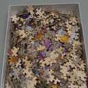 Naturelish Jigsaw Puzzles for Adults 1000 Pieces, Colorful Flower Puzzle, Vibrant Square Puzzle Challenging Game for Family Activity Home Decor, 24x24 Inches, Stone Flowers (White)