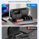 Cooling Fan Pro Controller & Joycons Charger for Switch 2 (2025), Cool Down Joy Con Charging Dock Accessories for Switch2, Cools to Enhance Performance & Extend Console Battery Life (Black)