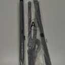 Mavivegue 2 Pack Adjustable Closet Rods for Hanging Clothes, Heavy Duty Closet Hanging Rod, Double Hanging Closet Rod, Space-Saving Closet Extender Hanging Rod, Black