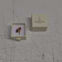 Adjustable Carnelian Gemstone Ring, 18K Gold or Silver Plated Brass