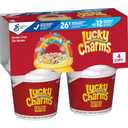 Lucky Charms Gluten Free Cereal with Marshmallows, Kids Breakfast Cereal, Made with Whole Grain, 4 Cereal Cups, 6.8 oz (27.2 Ounce (Pack of 1))