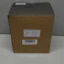 Yosoan Brass Boho Wall Sconce with Milk Round Glass, 1-Light Indoor Hardwired Vanity Modern Luxury Vintage with Globe Shade Retro Curved Rod Fixture for Bathroom Bedside Kitchen(Antique)