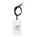 MECCANIXITY CBB60 Running Capacitor, 10uF 450V 2 Wire Electric Air Compressor Motor Run Starting Capacitor for Washing Machine, Refrigerator, Air Conditioner, White
