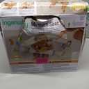 Ingenuity My Bath Seat for Sit-Up Baby Bathing, Sure & Secure Suction Cups, ASTM Safety Tested & Approved, Backrest for Assisted Sitting, Easy Setup & Storage, Gray