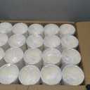 LITOPAK 1000 Count Coffee Cups 8 oz, Bulk Paper Cups 8 oz, Hot Beverage Drinking Cups for Office, Home, Party, and Events