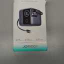 JOYROOM 5-in-1 USB C Charging Station, 140W Ultra-Fast 5-Port Desktop Charger with Dual Retractable 100W USB-C Cables (2.6ft), 1.54 Smart LCD Power Display for MacBook, iPhone, Home & Office