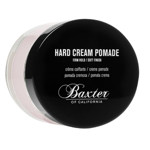 Baxter of California Hard Cream Pomade for Men | Natural Finish | Firm Hold | Hair Pomade