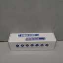 Terficer Outlet Cover Extension Cord 6 Feet, Ultra-Thin Outlet Concealer with Flat Plug Power Strip 5 AC Outlets, Childproof Flat Extension Cord Outlet Cover, 1875W for Kitchen, Home, Office