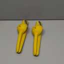 Chef'n FreshForce Lemon Squeezer Citrus Juicer, Manual Hand Press with Dual-Gear Power for Maximum Juice Extraction, Durable, Yellow 2 pcs