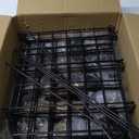 32.5 ft(L) x 22 in(H) Garden Fence, 30 Panels Arched No Dig Fence, Decorative Animal Barrier Fencing with Ground Stake, Rustproof Metal Garden Edging Border for Dog, Rabbit, Outdoor Yard Patio Decor