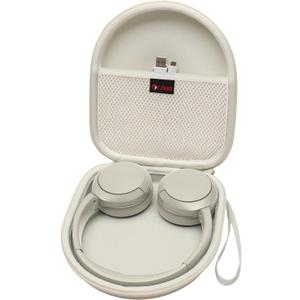 XANAD Hard Case for Sony WH-CH520 / WH-CH510 & JBL Tune 510BT / 710BT / 660NC / Live 660NC Headphone - Cream