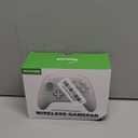 ECHTPower Wireless PC Gaming Controller - Hall Effect Joystick, 2.4G & Wired 1000Hz Polling Rate, 800mAh Battery, Adjustable Turbo/Vibration - for PC/Switch/iOS/Android-off White