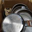 12Pcs Pots and Pans Set, Nonstick Cookware Sets, Non Stick Pots and Pan Set with Frying Pans, Saucepans, Steamer Silicone Shovel Spoon