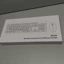 Wireless Keyboard and Mouse Combo, Full Size Silent Ergonomic Keyboard and Mouse, Long Battery Life, Optical Mouse, 2.4G Lag-Free Cordless Mice Keyboard for Computer, Mac, Laptop, PC, Windows(White)