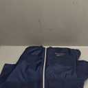 Reebok Womens Fleece Jacket - Lightweight Super Soft Polar Fleece Lined Outerwear - Zip Up Hooded Winter Jackets for Women (L, Navy)